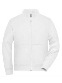 Arbeits Sweatjacke Herren Weiß
